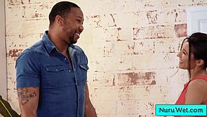 Maya Woulfe Slips Wetly on John Legendary