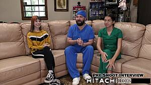 ditria rose, freshman, forced into hitachi climax during initiation