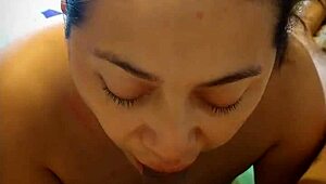 Stepfather Shows Dick, Girl Sucks It