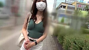 Japanese Couple’s Hardcore POV Fucking with Cute Asian Slut Riding and Squirting Non-Stop
