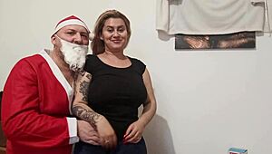 Santa Claus Dick Blow Job Until Cumshot, Holy Smokes!