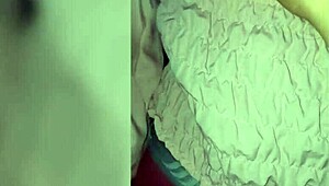 Suggestive-Neutral: 18-year-old latina with perfect tits sucks fingers in real amateur homemade clip.