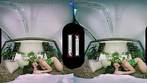 dani jensen as poison ivy gets fucked doggystyle in vrcosplayx reality scene.