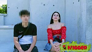 Paola White's Boyfriend Pushes Her to Ride Black Cock. She Takes It with Amateur Heat!