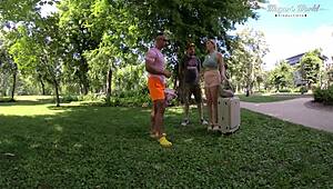 Intense Threesome Sex With Busty Amuse De Bauche