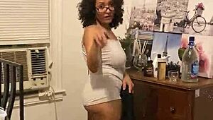 anna maria asks, 'what do i love doing?' as she pleasures herself