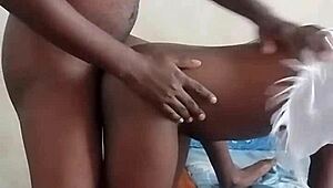 African Hot Couples Fuck Doggystyle Hardcore Porn Full Clip On Red