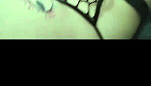 Colombian Amateur Shows Tattooed Natural Tits And Ass In New Lace Lingerie!