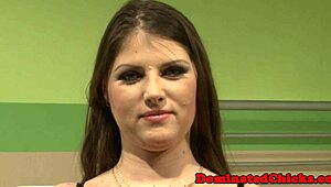 Hairy submissive feels overwhelming emotions during rough bondage and face fucking by dominant maledom