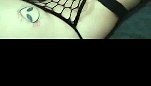 Colombian Amateur Shows Tattooed Natural Tits And Ass In New Lace Lingerie!