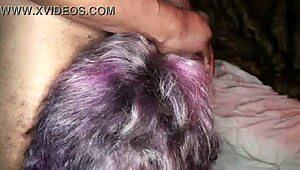 Lunar's first blowbang and she drains the whole squad