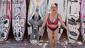 watch how a busty mature cougar seduces men for steamy sex compilation