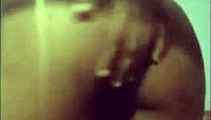 Busty milf gives blowjob and strips in interracial gay scene