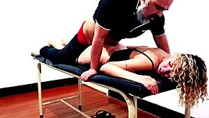 uhh got so turned on waxing this client we ended up doin it right on the desk... oops!