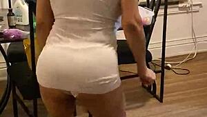 anna maria asks, 'what do i love doing?' as she pleasures herself