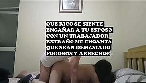 alba�il se mete a mi cuarto parte dos y me cacha de perrito y me mete la puntita por el culito