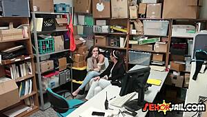 Brunette teen bent over for doggystyle punishment in the garage