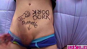 Hey, think you can handle our small penis sorority prank tonight?