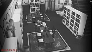 Wife Cheats, Fucks Stranger on Library Security Cam