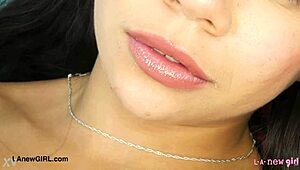 stunning latina beauty shows her sexy body