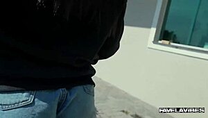 i'm enjoying the sunny day and fucking this sexy latina good