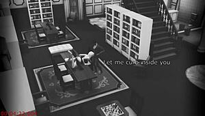 the bookworm wife cheats and fucks a stranger at the library on cam