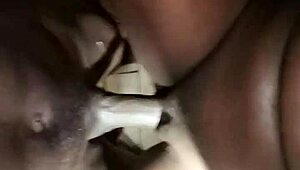Taking Big Black Cock In Bathroom