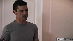 Brunette dives into taboo with creepy stepcousin