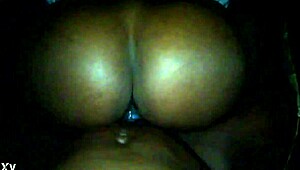 She's bouncing on my dick so hard, it's amazing