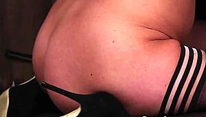 Feisty Model Faces Extreme Cumshot, Swallowing Every Drop In Bukkake!