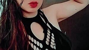 Colombian Amateur Shows Tattooed Natural Tits And Ass In New Lace Lingerie!