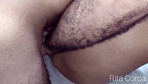 my husband's cousin fucks me in the cuckold's bed