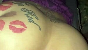 Lightskin Ebony Cheating Slut Step-Sister With A Nice Ass Sucking My Cock And Getting Creampied Outside Before Her Boyfriend Picks Her Up For Their Date