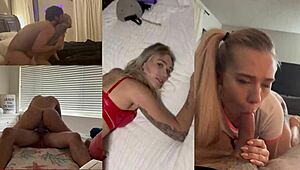 Amateur Hiscarlettt Shows Big Tits in Hot Compilation