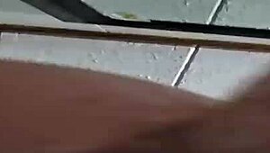 Wife Forces Hubby To Fuck Her Anal Toys With Monster Cock