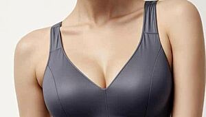 Ai-generated models pose in lingerie and underwear catalog