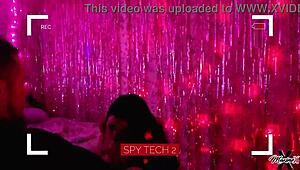 Stunt Cock Drills Asian Maxine's Stripper Pussy with Intense Facial Finish