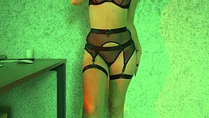 Teen 18+ tries on hottest lingerie in homemade haul