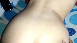 Mexican Stepsister Talks On Phone