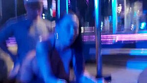 Latina Amateurs Creampie in Public Club