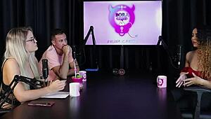 charllottye in sheer red lingerie, beautiful and sexy