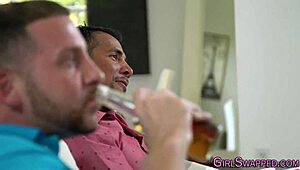 Yo, this teen 18+ sucks cock for a messy facial!