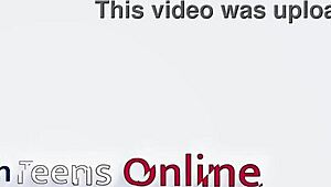 18 year old student makes guy explode at milking table