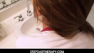 i'm maya kendrick, redhead stepdaughter getting fucked by huge cock on cam