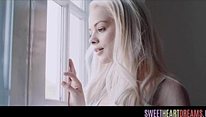 glamcore teen 18+ dives into lesbian milf's pussy in steamy threesome. tattoos and petite bodies collide.