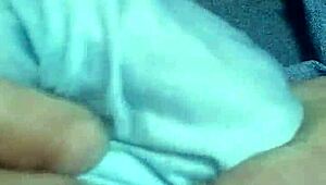 byrd is jerking off for ladybyrd in homemade solo