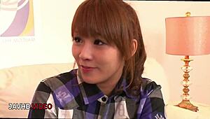 Hey, can you handle Rinka Aiuchi's blowjob and hardcore creampie?