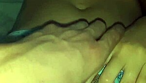Wow, check this novinha de 18 with big natural tits! She's killing it in lingerie. 😍