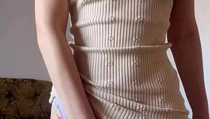 feeling the passion of super hot tiny teen maiskii masturbating