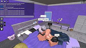 Putinha Rica Levada Forte por um Fã do Roblox em Ação Selvagem